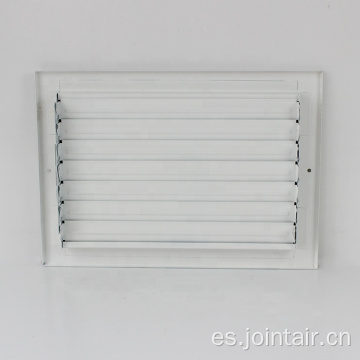 Registro de aire de la pared de calefacción de acero HVAC con amortiguador